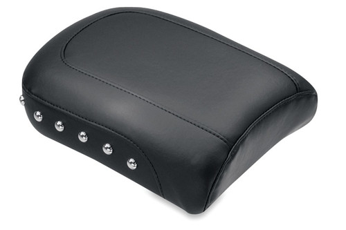 Mustang 08-21 Harley Electra Glide,Rd Glide,Rd King,Str Glide Pass Seat(8.5wide) w/Studs - Black - 75453 Photo - Primary