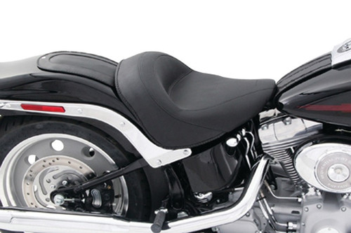 Mustang 06-17 Harley Softail Wide Tire (200mm) Wide Touring Solo Seat - Black - 76248 Photo - Primary