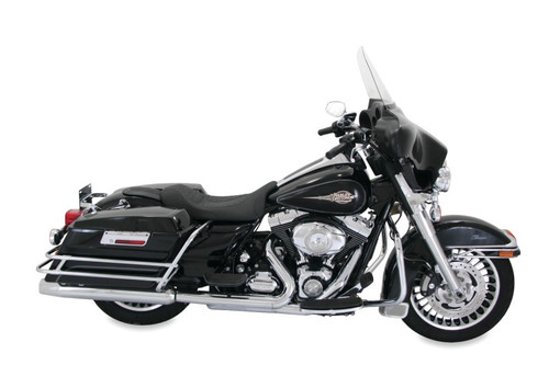Mustang 08-21 Harley Electra Glide Std, Rd Glide, Rd King, Str Glide Solo Seat Diamond- Black - 76969 Photo - Primary