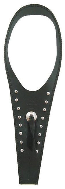 Mustang 99-11 Yamaha V-Star 1100, 00-11 Classic Tank Bib w/Studs - Black - 93158 Photo - Primary