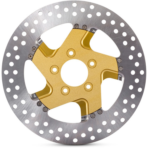 Performance Machine Disc/Carr 11.8 Factor Fr Left - Gold Ops - 0133-1800FACLS-SMG Photo - Primary