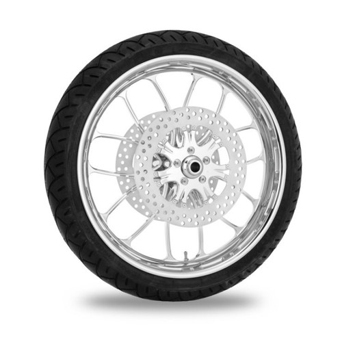 Performance Machine 21x3.5 Forged Heathen Wheel - Chrome - 1202-7106R-HEAAM-CH Photo - Primary