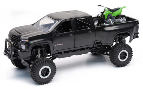 New Ray Toys Chevy Off Road Pickup with Dirt Bike/ Scale - 1:20 - SS-37596 User 1