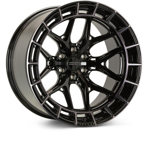 Vossen HFX-1 22x10 / 5x127 / ET-18 / Super Deep / 71.5 CB - Tinted Gloss Black Wheel - HFX1-2W49 Photo - Primary