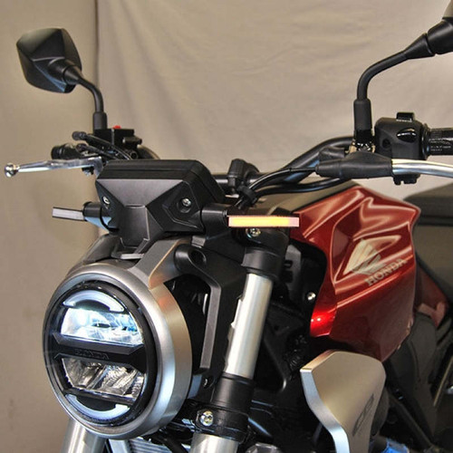 New Rage Cycles 17-24 Honda CB300R Front Signals w/Load EQ - CB300R-FB Photo - Primary