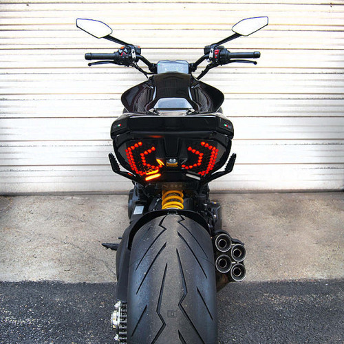 New Rage Cycles 23-24 Ducati Diavel V4 Fender Eliminator Kit - DV4-FE Photo - Primary