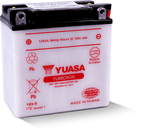 Yuasa YB9-B Yumicron 12 Volt Battery - YUAM229BY User 1
