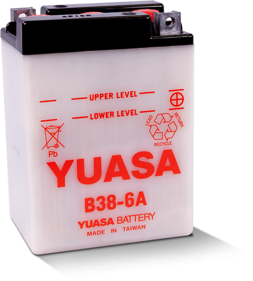 Yuasa B38-6A Conventional 6 Volt Battery - YUAM2614J User 1