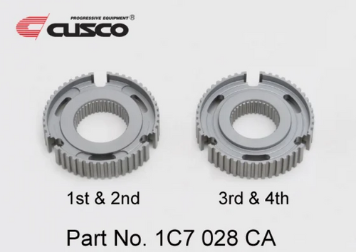 Cusco 20-23 Toyota GR Yaris 1.6L AWD Reinforced Transmission Clutch Sync. Hub Set (2 pcs.) - 1C7 028 CA User 1