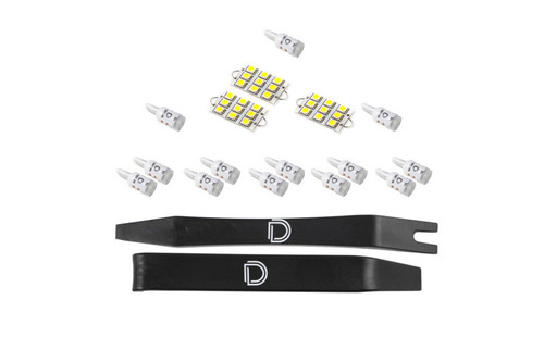 Diode Dynamics 06-12 Chevrolet Impala Interior LED Kit Cool White Stage 2 - DD0562 Photo - Primary