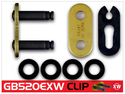RK Chain GB520EXW Clip Link - Gold - GB520EXW-CL User 1