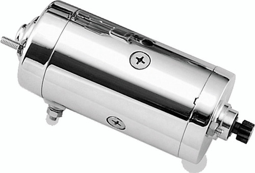 Twin Power L66-82 FLH 82-E83 FXR 67-80 XLH XLS XLT Chrome Prestolite Starter Replaces H-D 31463-88T - 215506 Photo - Primary
