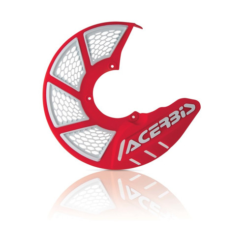 Acerbis X-Brake Vented Disc Cover - Red/White - 2449490004 Photo - Primary