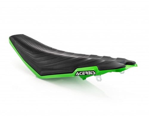 Acerbis 21-23 Kawasaki KX250 KX250X/19-23 KX450 X-Seat Soft - Black/Green - 2742611043 Photo - Primary