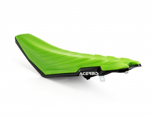 Acerbis 21-23 Kawasaki KX250 KX250X/19-23 KX450 X-Seat Soft - Green/Black - 2742611089 Photo - Primary