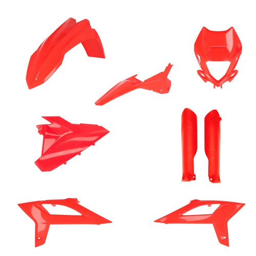 Acerbis 20-22 Beta RR/RC Full Plastic Kit - Original 22 - Red - 2936260145 Photo - Primary