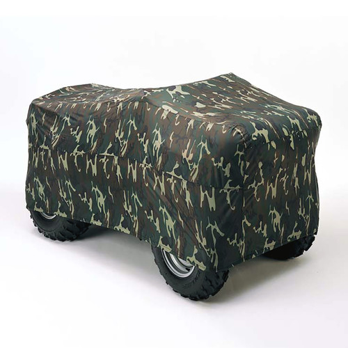 Dowco ATV Cover (Fits up to 81 in L x 48 in W x 45 in H) Green Camo - XL - 26018-00 User 1
