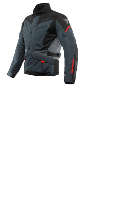 Dainese Tempest 3 D Dry Jacket Ebony/Black/Lava Red Size - 46 - 201654642-80E-46 User 1