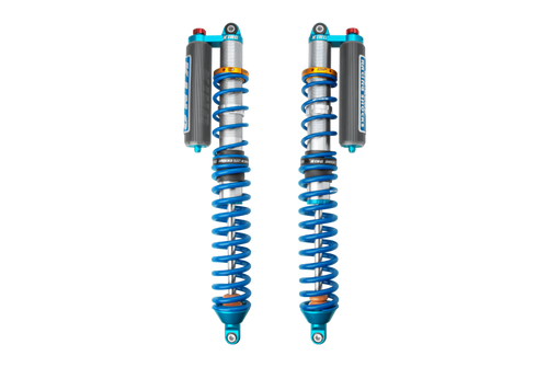 King 2024 Maverick R Front 2.5in Internal Bypass Piggyback Coilover w/Finned Res. w/Adj. Req Cutting - 25700-353A Photo - Primary
