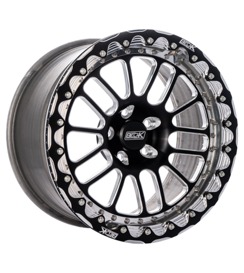Belak 15x8 / 5in BS / 5x4.75 BP / High Pad / Series 2 Wheel - Single Beadlock - 15085475S25BS-SBL Photo - Primary