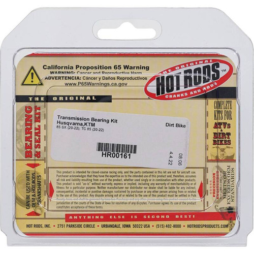 Hot Rods 20-22 Husqvarna TC 85 85cc Transmission Bearing Kit - HR00161 Photo - Primary