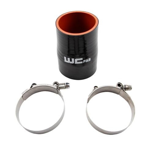Wehrli 2.75in. x 3in. ID Straight Reducer 4.5in. Long Silicone Boot and Clamp Kit - WCF207-103 User 1