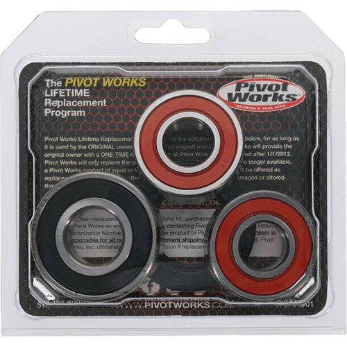 Pivot Works Honda, Hyosung, Suzuki, Yamaha Wheel Bearing Kit Premium Bearings - 25-1231-P Photo - Primary