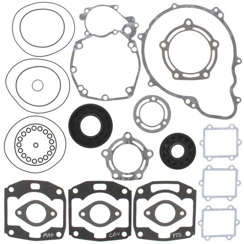 Vertex Gaskets 95-96 Arctic Cat Tigershark 900 Complete Gasket Kit w/ Oil Seals - 611502 Photo - Primary