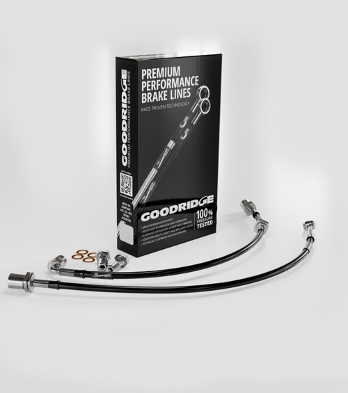 Goodridge 07-20 Toyota Tundra Stainless Steel Front Brake Lines - 21196F User 1