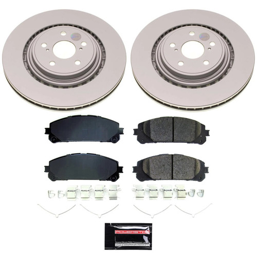Power Stop 20-22 Toyota Highlander Front Z17 Coated Brake Kit - CRK8753