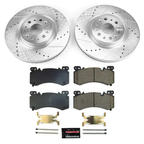 Power Stop 2022 Cadillac XT6 Front Z36 Truck & Tow Brake Kit - K9076-36 Power Stop 2022 Cadillac XT6 Front Z36 Truck & Tow Brake Kit - K9076-36