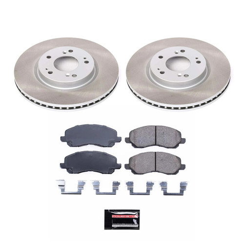 Power Stop 04-09 Mitsubishi Galant Front Semi-Coated Rotor Kit - SC094
