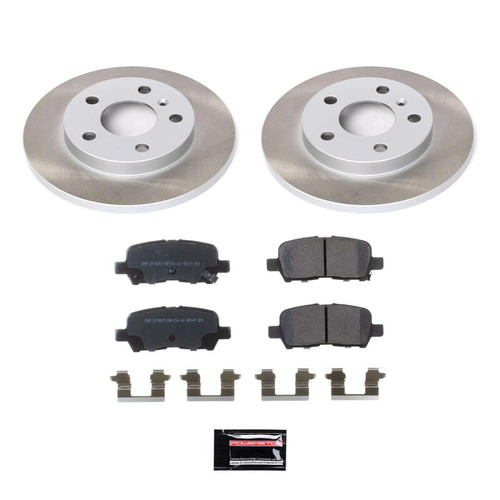 Power Stop 04-08 Pontiac Grand Prix Rear Semi-Coated Rotor Kit - SC1602