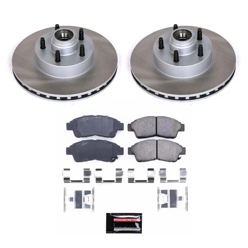 Power Stop 97-01 Mercury Mountaineer Front Semi-Coated Rotor Kit - SC1854
