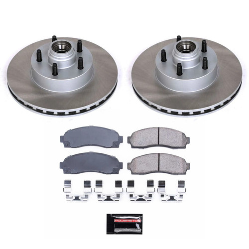 Power Stop 03-09 Mazda B4000 Front Semi-Coated Rotor Kit - SC1857