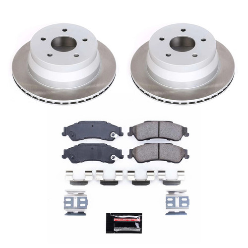 Power Stop 97-01 Oldsmobile Bravada Rear Semi-Coated Rotor Kit - SC2003