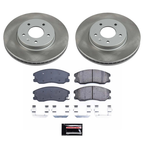 Power Stop 07-09 Suzuki XL-7 Front Semi-Coated Rotor Kit - SC2090