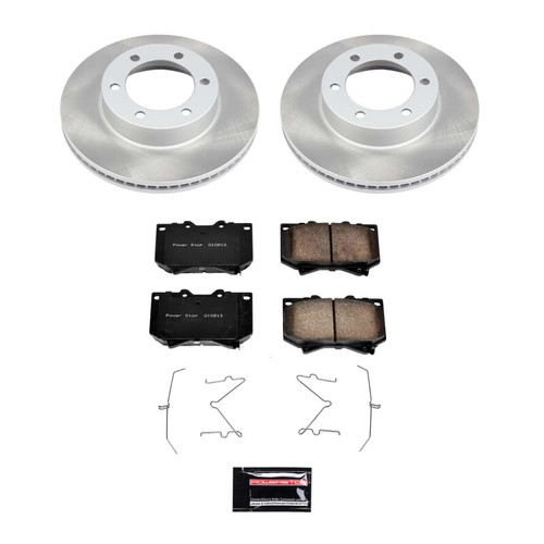 Power Stop 00-02 Toyota Tundra Front Semi-Coated Rotor Kit - SC2323