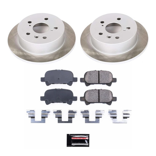 Power Stop 04-08 Toyota Solara Rear Semi-Coated Rotor Kit - SC2417