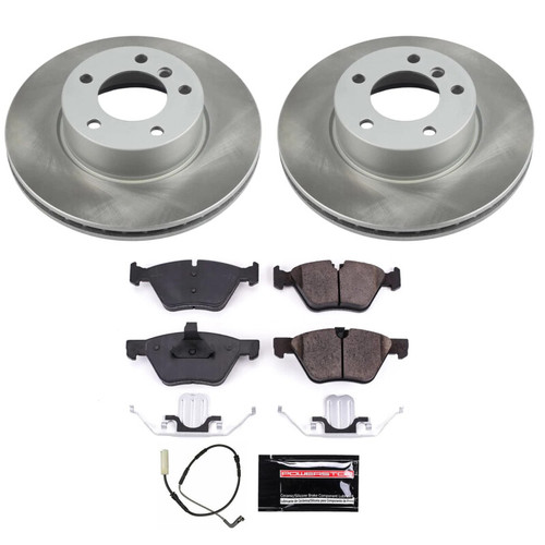 Power Stop 2007 BMW 328xi Front Semi-Coated Rotor Kit - SC4590