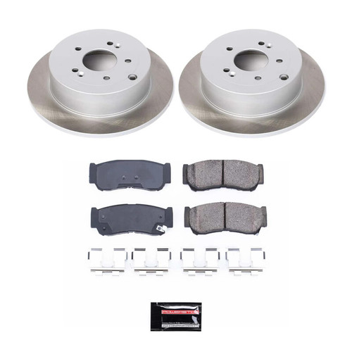 Power Stop 07-09 Hyundai Santa Fe Rear Semi-Coated Rotor Kit - SC4694