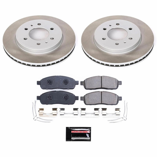 Power Stop 2009 Ford F-150 Front Semi-Coated Rotor Kit - SC5336