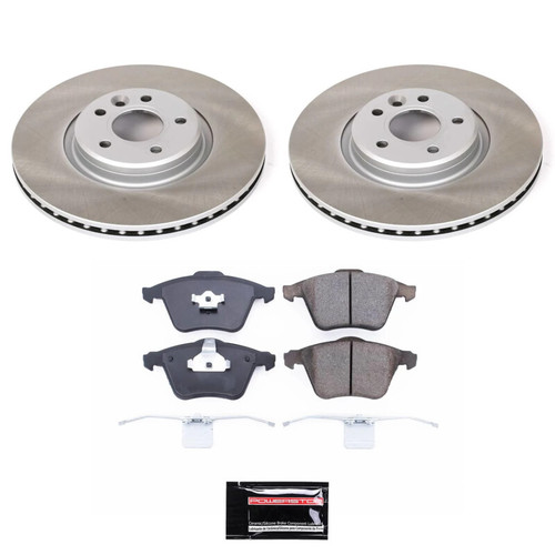 Power Stop 05-11 Volvo V50 Front Semi-Coated Rotor Kit - SC5430