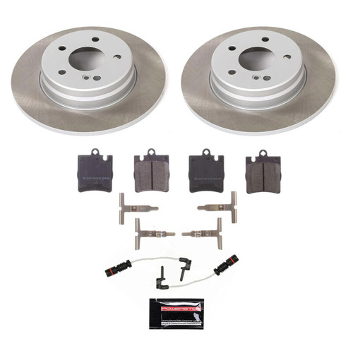 Power Stop 98-00 Mercedes-Benz E430 Rear Semi-Coated Rotor Kit - SC621