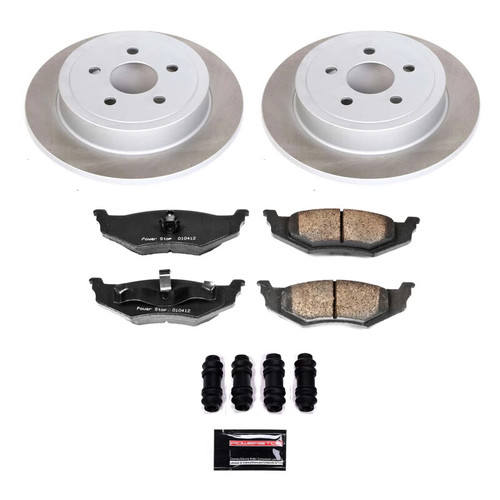 Power Stop 96-06 Chrysler Sebring Rear Semi-Coated Rotor Kit - SC6266