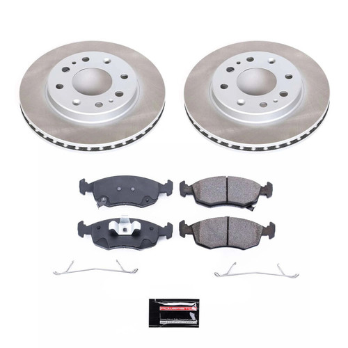 Power Stop 12-17 Fiat 500 Front Semi-Coated Rotor Kit - SC6290