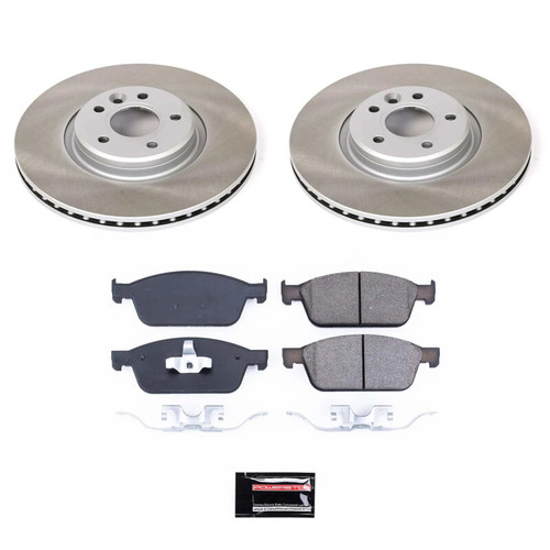 Power Stop 13-14 Ford Focus Front Semi-Coated Rotor Kit - SC6479