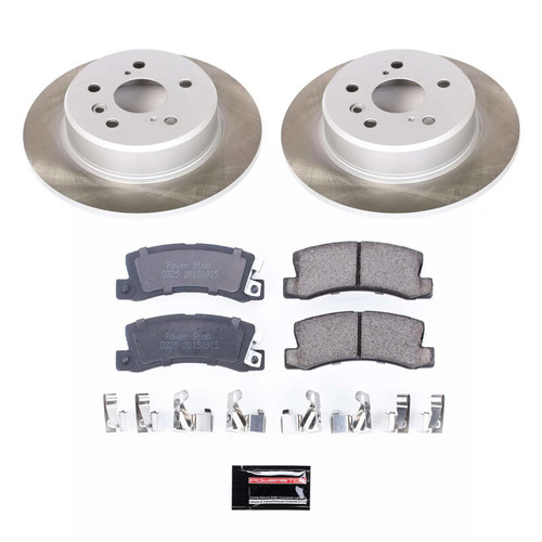 Power Stop 99-03 Lexus RX300 Rear Semi-Coated Rotor Kit - SC6784