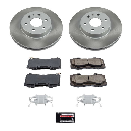 Power Stop 15-20 GMC Canyon Front Semi-Coated Rotor Kit - SC7126