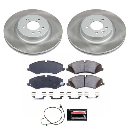 Power Stop 11-16 Land Rover LR4 Front Semi-Coated Rotor Kit - SC7683
